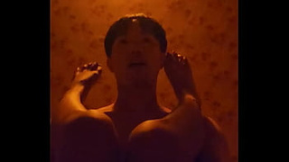 sweet korean stud banged by a bitch two