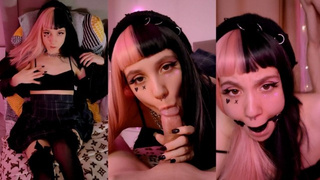 This slut acted bad and I gagged her mouth, sexed her and spunk on her gorgeous face