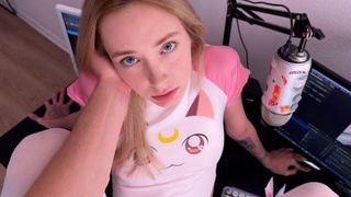 Stepsister was caught doing online cam, now she also acts in porn - Loly Nebel