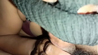 It's so nice to be able to feel the rod of your fresh son-in-law