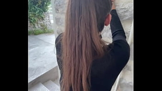 Risky Public Flashing and Sex With my favorite Tiktok influencer - SELF PERSPECTIVE Amateurs Teenie Sex