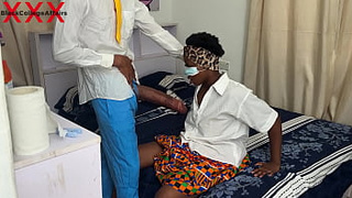 Bbc student shows his giant cock to the horny classmate and fuck her in Ghana school hostel. Subscribe to Red please