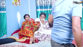 Groom finds his daughter-in-law and ex-wife alone in the house and together Full Film