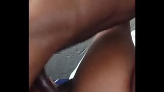 Bubble booty black youngster