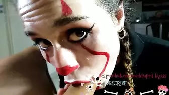 POV HARD DEEP THROAT AND A LOT OF CUM SWALLOW ¡¡¡¡HAPPY HALLOWEEN!!!!!