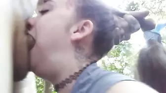 Kinky little Deepthroat Devil Sloppy Facefuck Pt6