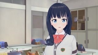 (3d Hentai)(SSSS.Gridman)Sex with Takarada Rikka (宝多六花 グリッドマン)