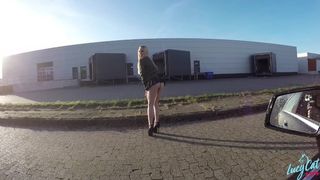 PUBLIC SEX STRAßENFLITTCHEN! FICKEN ODER WEITER FAHREN!