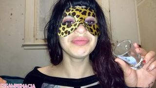 University Argentinian Teen Ass Fuck, Anal Creampie and Swallow Cum