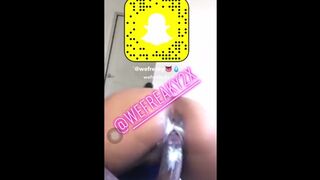 Ebony Snapchat Compilation 01 Snapchat:wefreaky2x