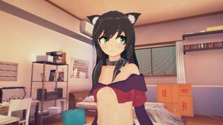 (3D Hentai)(Isekai Maou) Sex with Rem Galleu