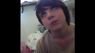 Emo StepSister Licks my Baby Gravy.