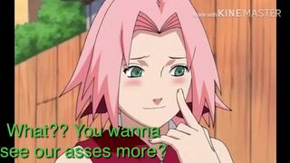 Sakura, Hinata, and Sarada JOI