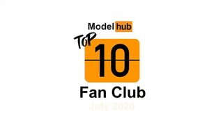 Pornhub Model Program Top Fan Clubs of July 2020