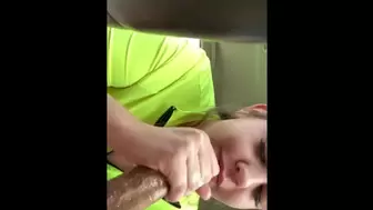 18 Year cougar College Sweety gives Sloppiest Deepthroat and Takes a Giant Throatpie. Sperm in Throat