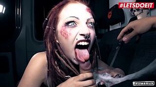 LETSDOEIT - #Jezzicat #Jason Steel - Halloween Sex With A Perv Prick Hunger Teenager!