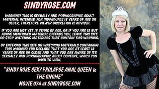 Sindy Rose charming prolapse anal queen & the gnome
