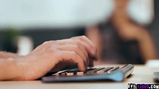 New sub teacher Christy Love really wants to get pregnant so she deal with her youngster student to impregant her to pass his exams.