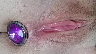 dildoing my all holes with my new sextoys until cumming- EXTREME CLOSE UP