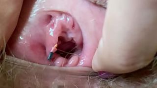 Extreme Close Up Massive Clit Pussy Anus Mouth Giantness Bizarre Film Hairy Body !