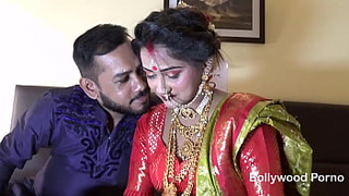 Newly Married Indian Whore Sudipa Hard-Core Honeymoon First night sex and cream pie - Hindi Audio