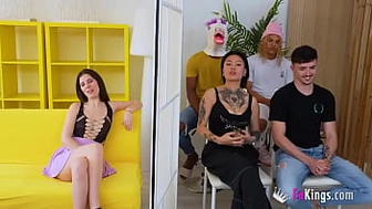 Mia Gallardo's looking for for love, but she ends up having a THREESOME!