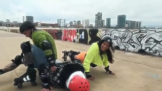 Kali Sudhra Roller Skate Adenture BDSM Mrskinindia Filmyfantasy